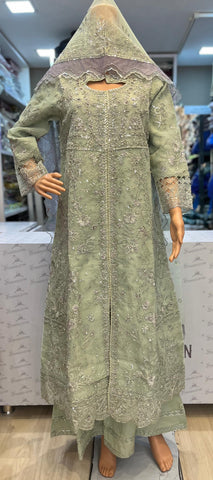 HUSNARA | RTW | Pastel Sage green