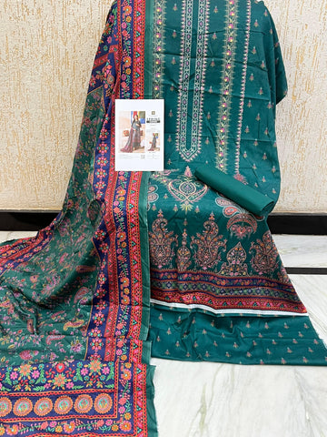 Mausummery Lawn Unstitched Collection | EMERALD
