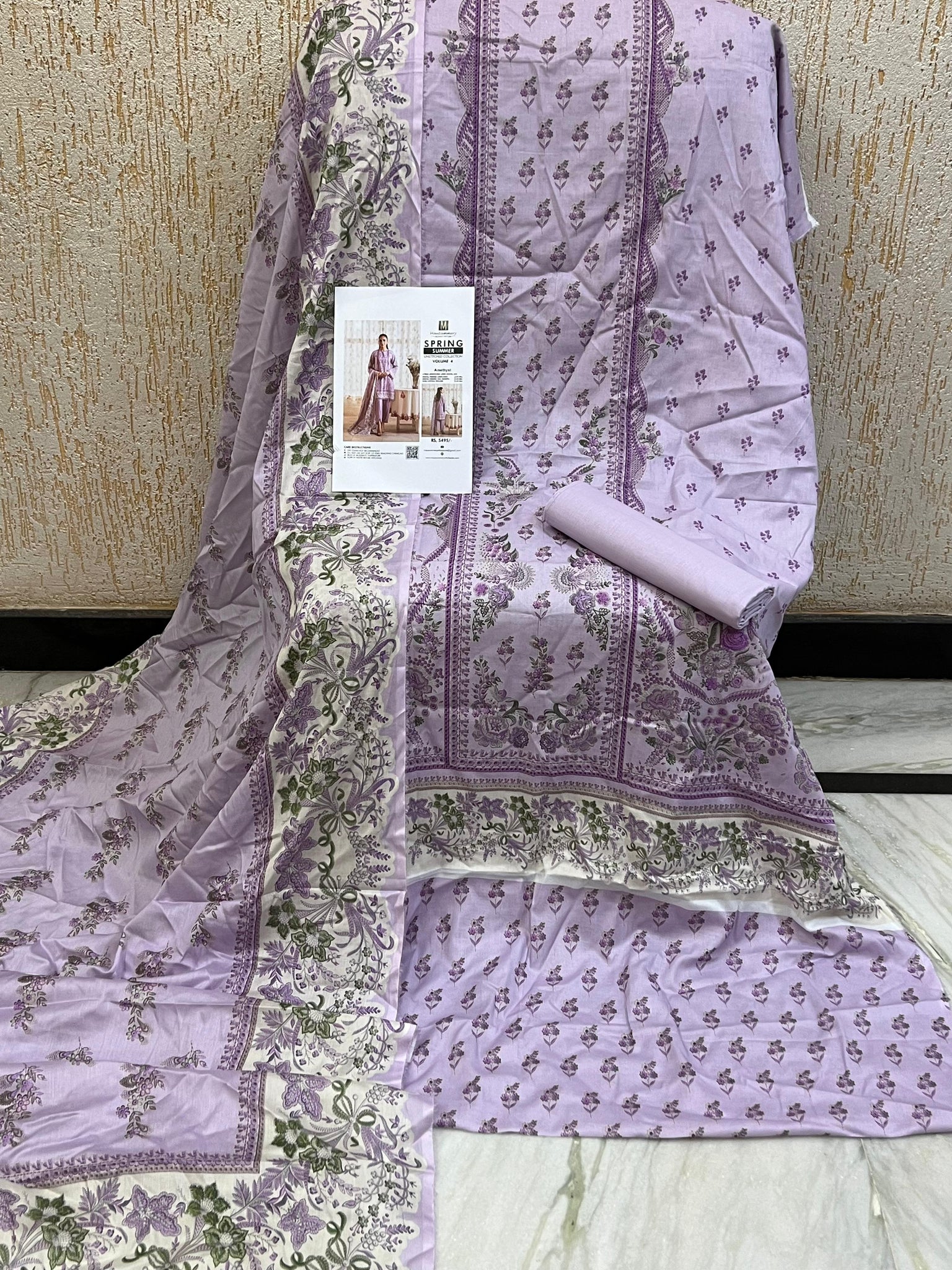 Mausummery Lawn Unstitched Collection | AMETHYST