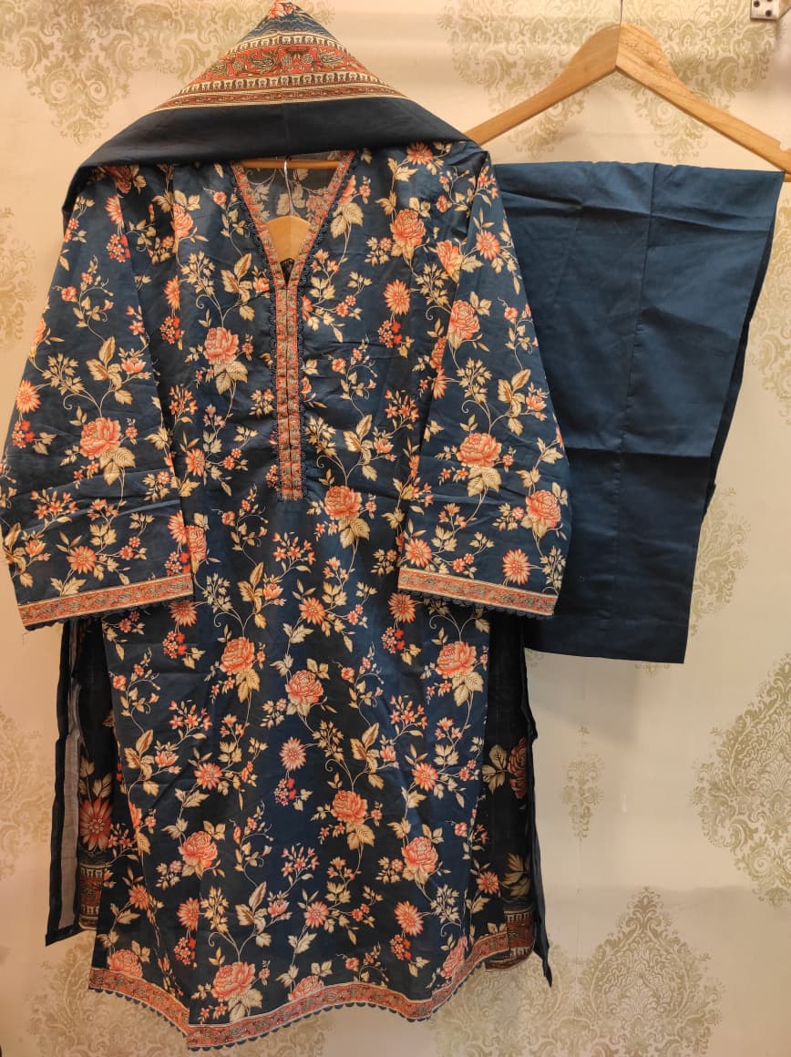 BS Printed Lawn 007