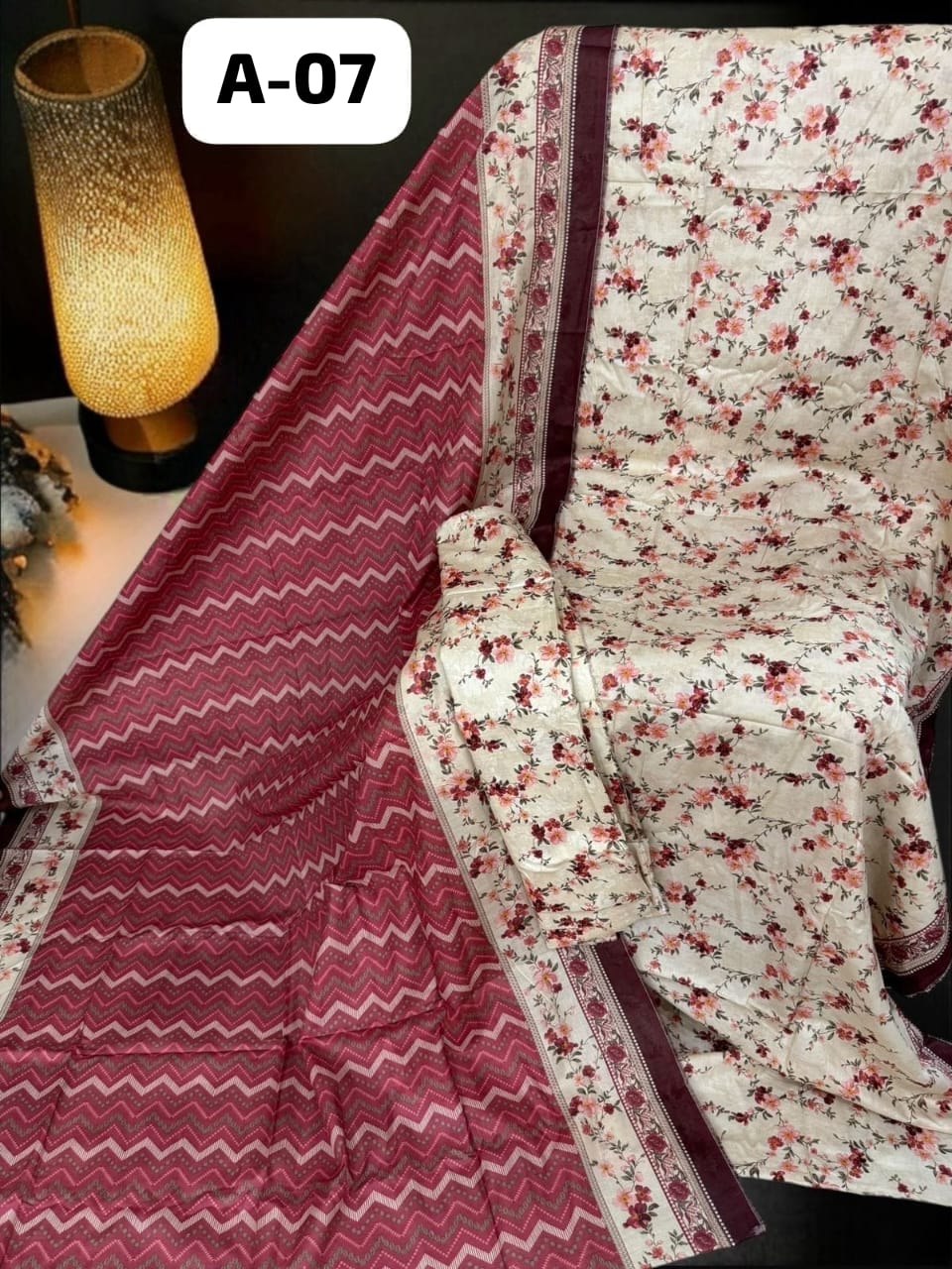Bin Saeed printed lawn Premium Lawn Prints | DC - 01