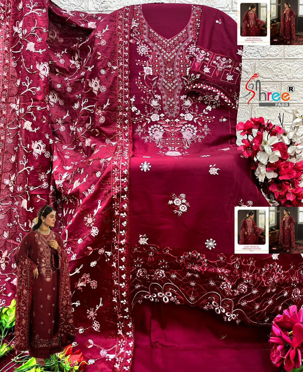 Embroidered Rayon | D.no.0003