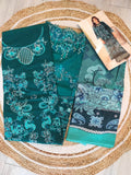 Embroidered Cotton Suit | D.no.1560