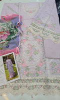 Adan's Libas Gardenia Semi-stitched Lawn 001