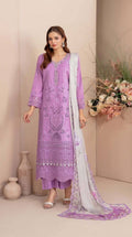 Tawakkal Ferisha Semi-stitched Lawn | D.no.01