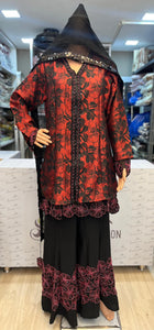 Crystal Co-ord (Rusty Red)