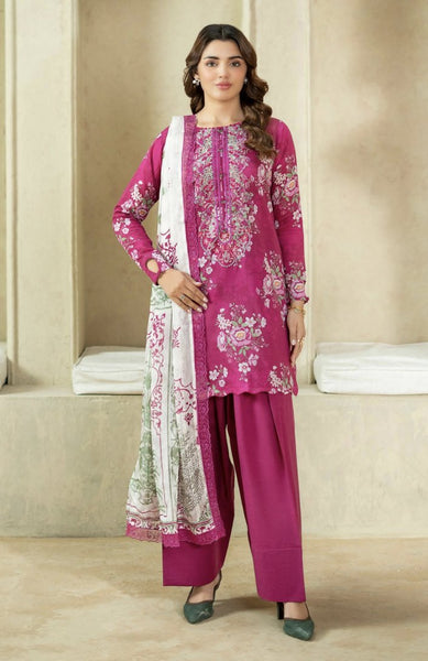 3 PC UN-STITCHED SHIRT TROUSER & DUPPATA | ART-1