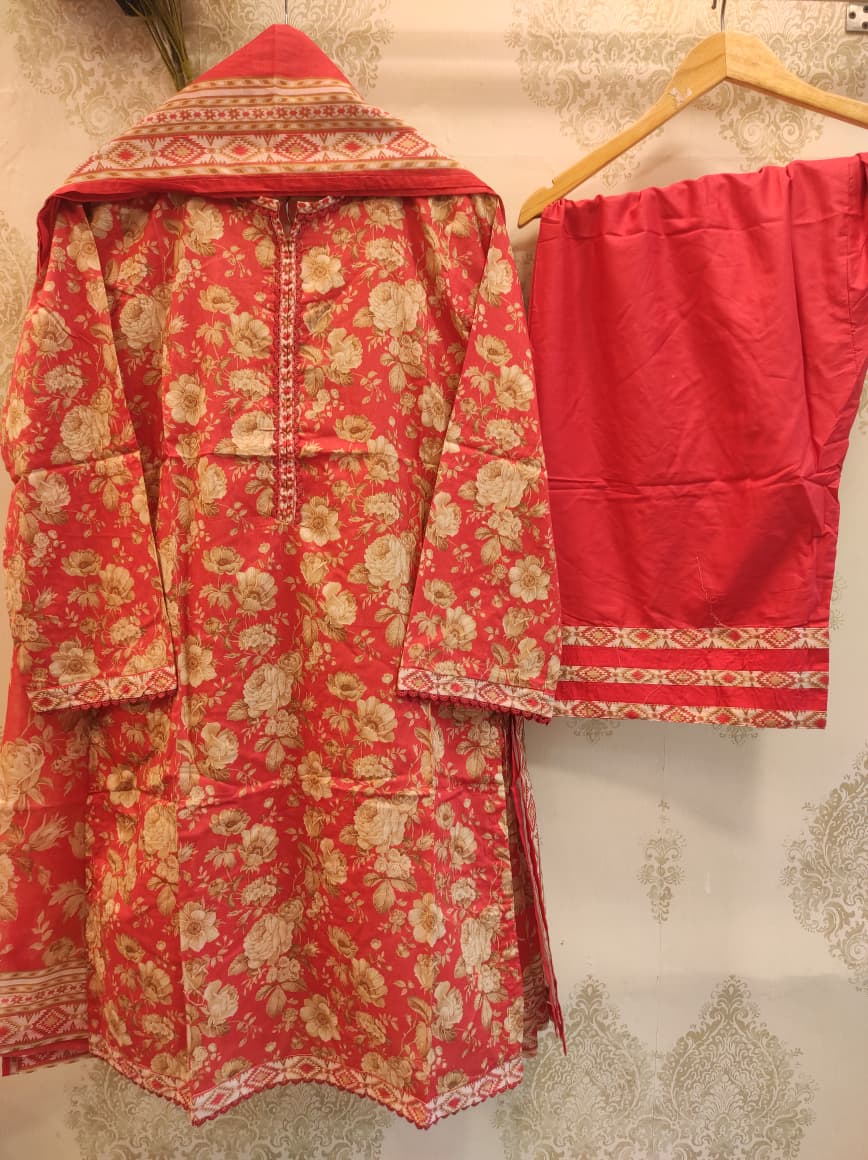 BS Stitched Lawn Farshi | 03