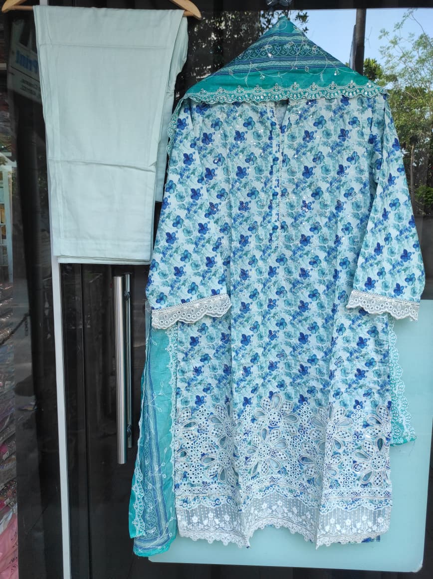Bin Saeed Luxury Lawn | D 07