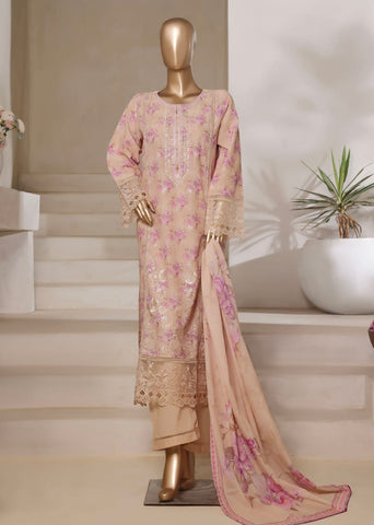 Sadabahar Luxury Lawn | 05 | Beige