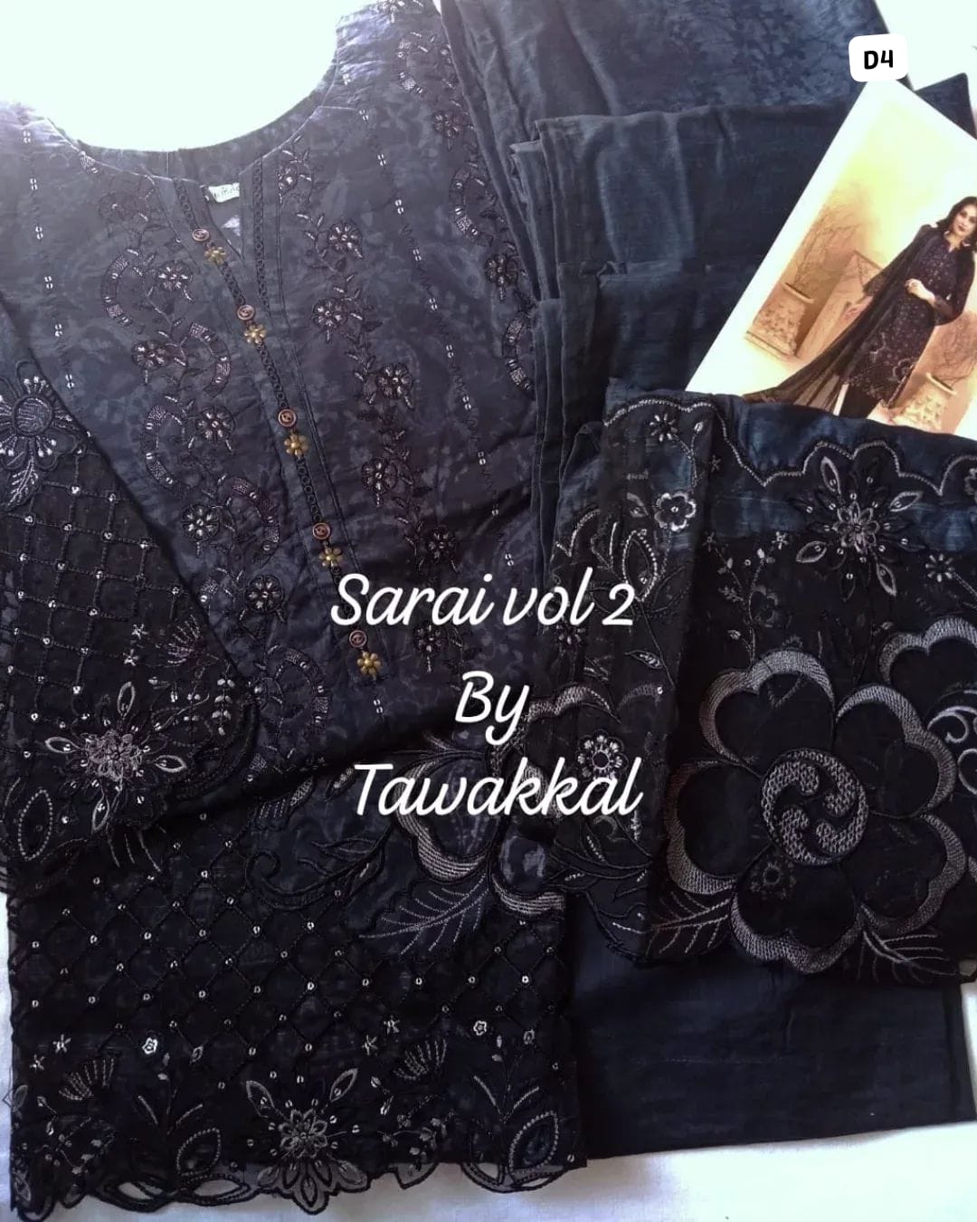Stitched Lawn | Sarai 04