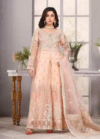 Light Peach Kalidaar | RTW