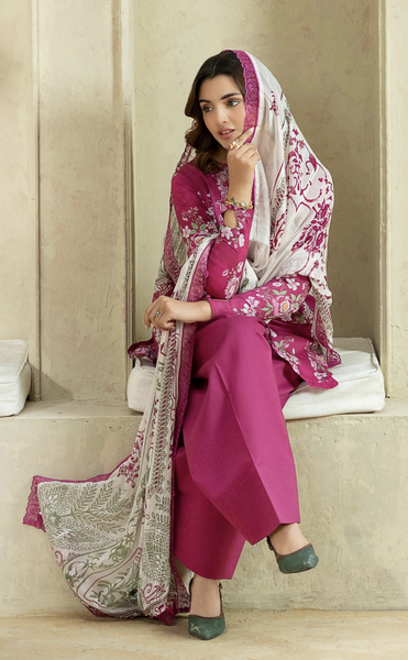 3 PC UN-STITCHED SHIRT TROUSER & DUPPATA | ART-1