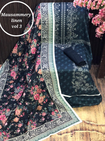 Mausummery Winter Unstitched Collection | Vol 03 | Leila