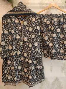 BS Stitched Lawn Farshi | 06