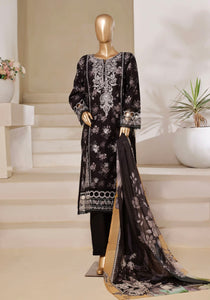 Sadabahar Luxury Lawn | 01 | Black