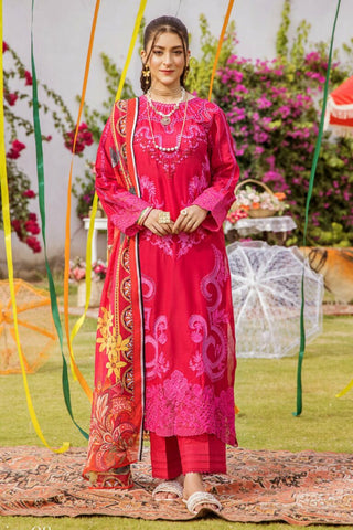Etoiles By Zebaish Embroidered Lawn 2023 | ED-08