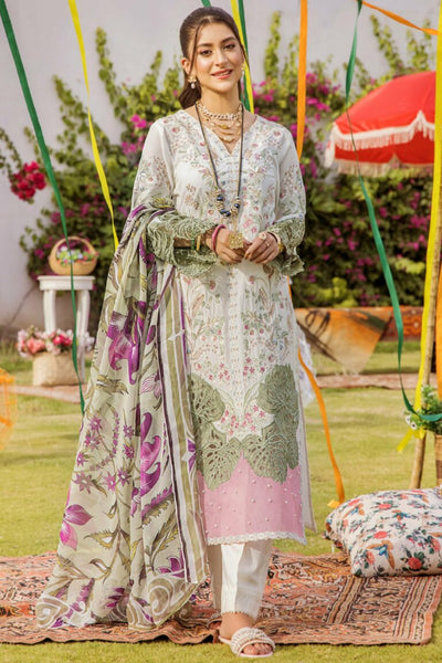 Etoiles By Zebaish Embroidered Lawn 2023 | ED-09