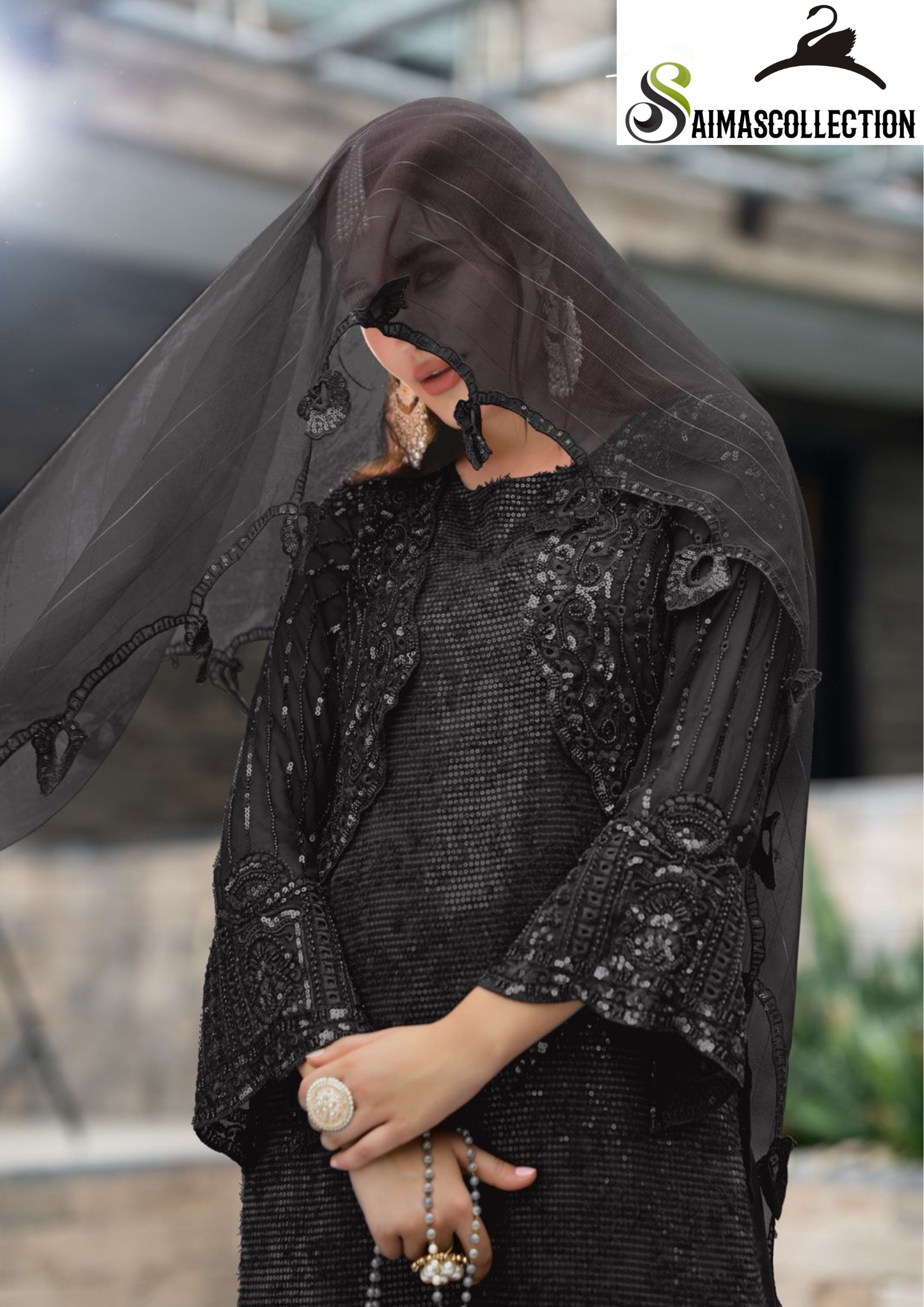 Crystal jacket Graphite