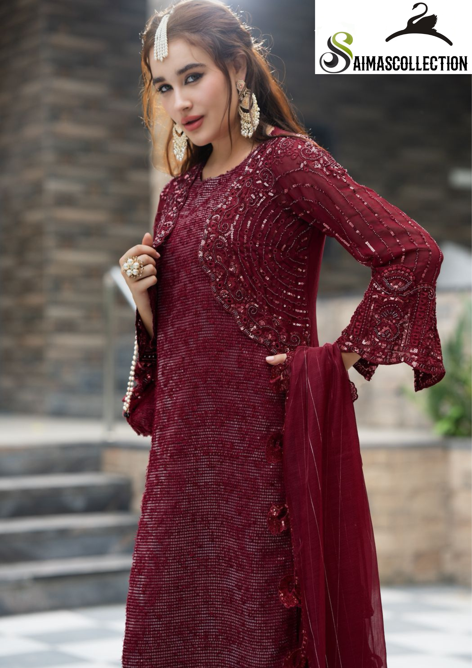 Crystal jacket Ruby