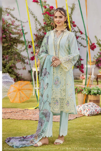 Etoiles By Zebaish Embroidered Lawn 2023 | ED-11