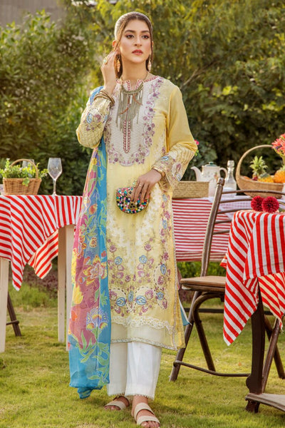 Etoiles By Zebaish Embroidered Lawn 2023 | ED-12