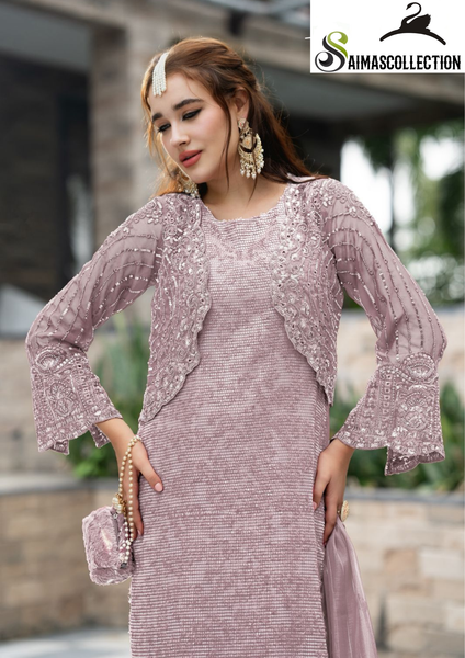 Crystal jacket Orchid