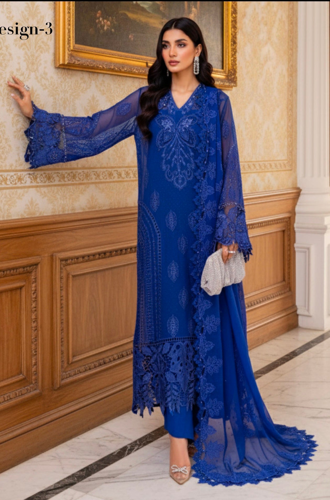 Semi-stitched Chiffon | NEELAM