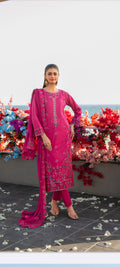 Sonheri Semi-stitched Lawn | D.no.005