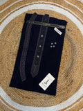 NAVY BLUE EMBROIDERED BOSKI UNSTITCHED KAMEEZ SHALWAR FABRIC | JUNAID JAMSHED