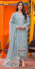 ADELIA | RANGREZA FESTIVE LAWN | UNSTITCHED