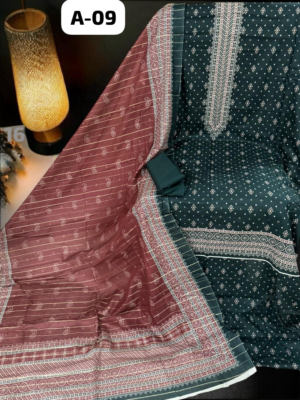 Bin Saeed printed lawn Premium Lawn Prints | DC - 10