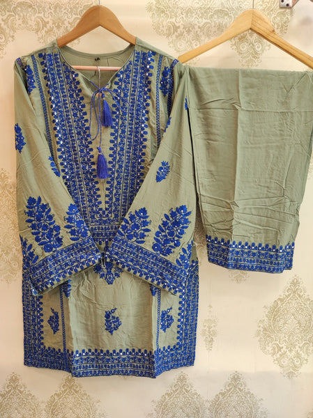 Jugnu Set | Sage Grey