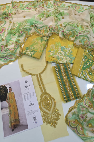 Embroidered Lawn Suit | GZ2508A8
