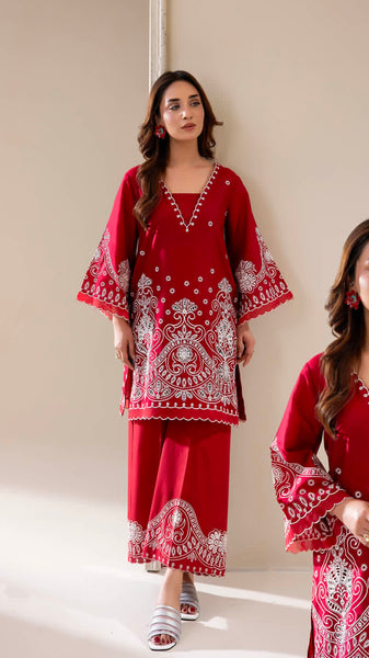 Adan's Libas Premium Lawn Co-ords | Design 07