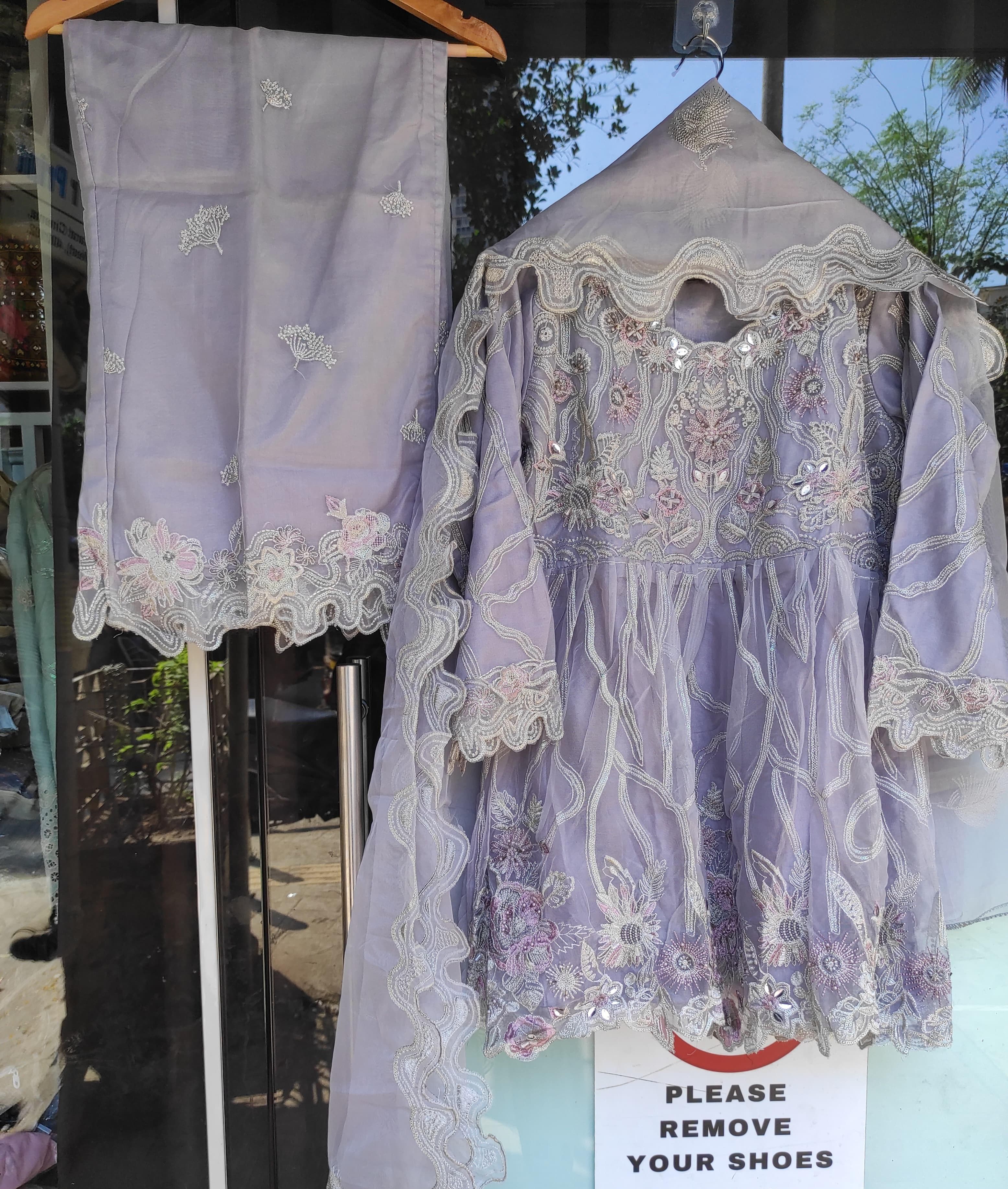 Lilac Peplum