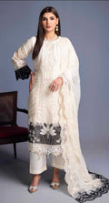 Embroidered Chiffon Design - 01