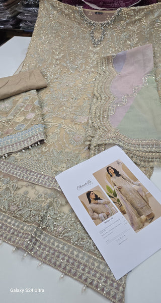 Embroidered Chiffon Design - 18