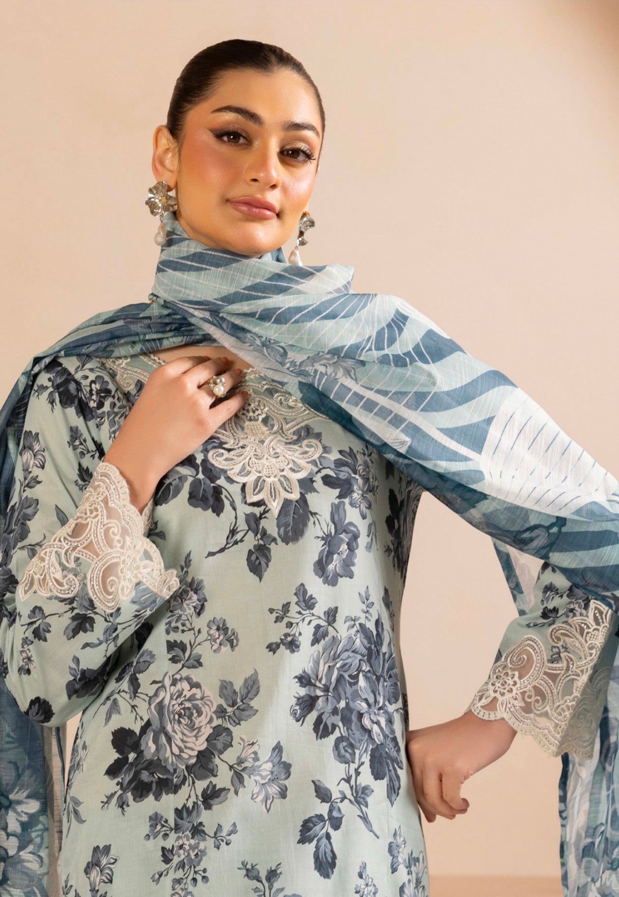 Adan's Libas Aaira| Stitched| Design 06