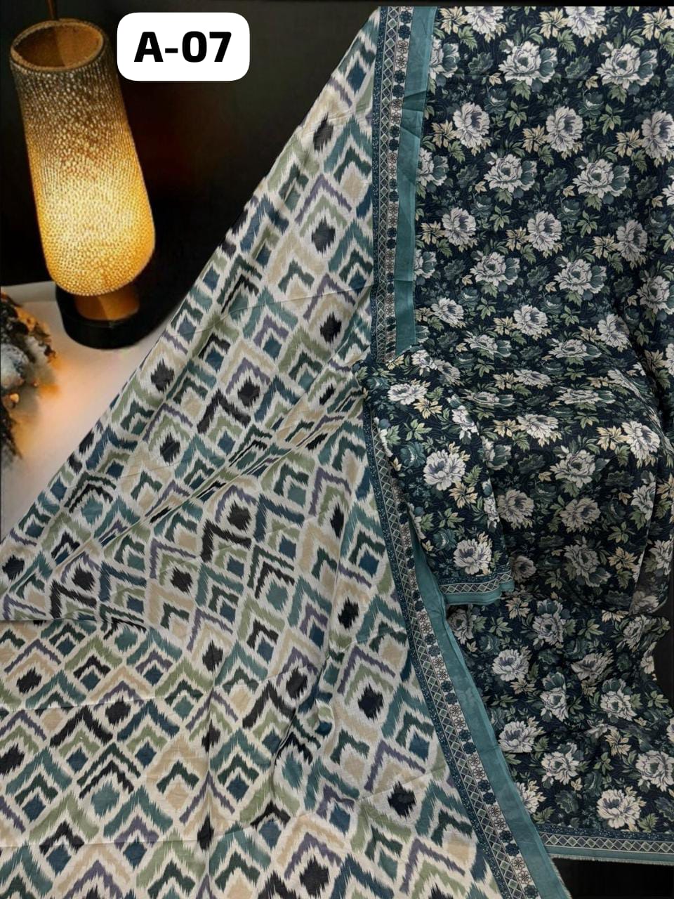 Bin Saeed printed lawn Premium Lawn Prints | DC - 09