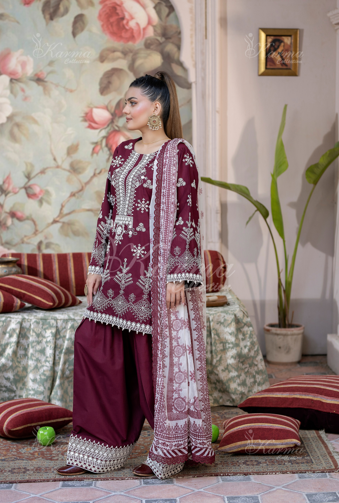 Dil E Aara | Karma Collection | Berry
