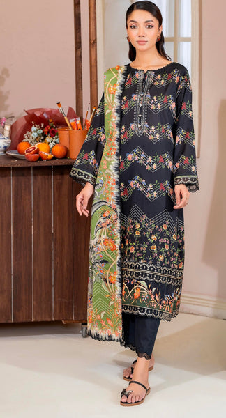 Embroidered Lawn Suit | GLB2501