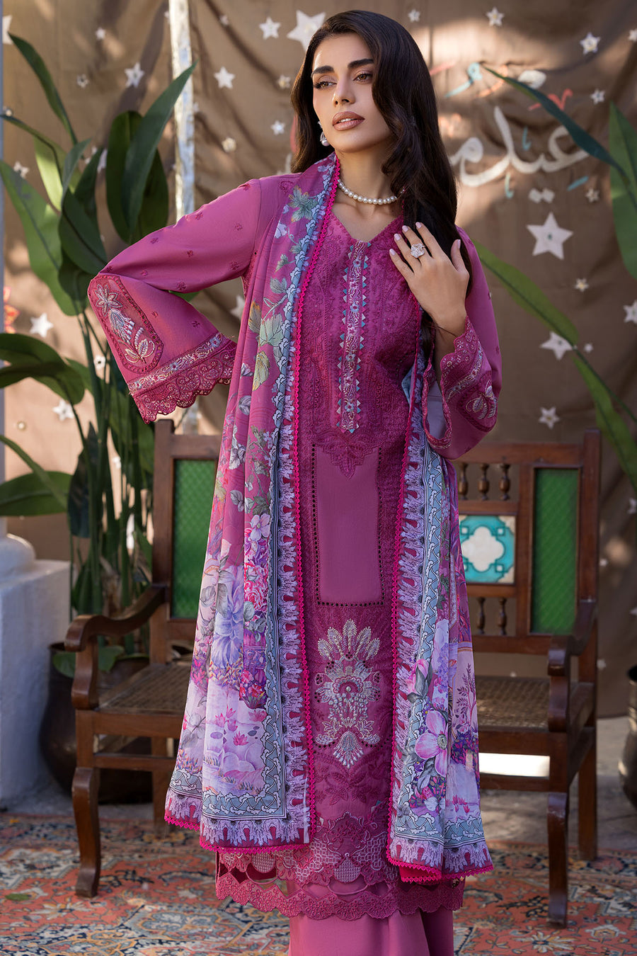 ISA | RANGREZA FESTIVE LAWN | UNSTITCHED