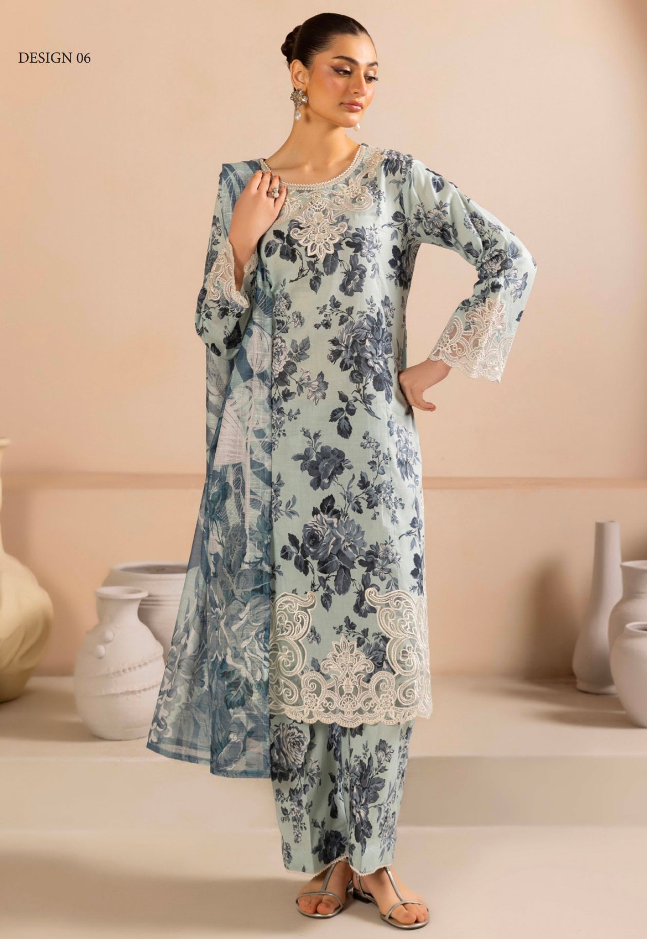 Adan's Libas Aaira| Stitched| Design 06