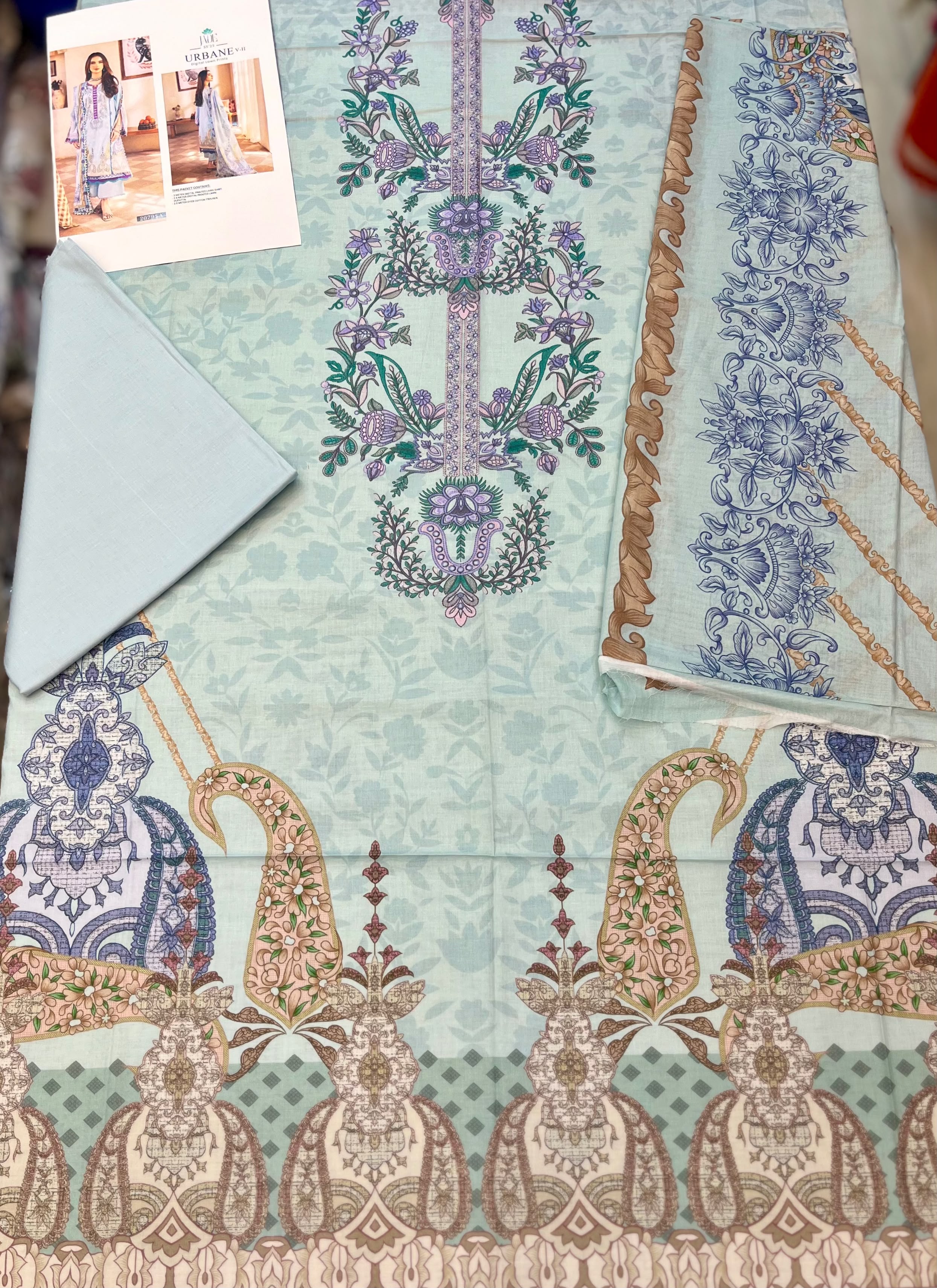 Jade Urban Premium Lawn Prints | JD - 6