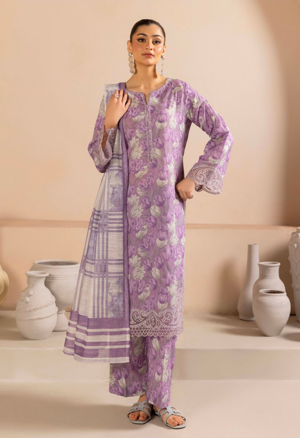 Adan's Libas Aaira| Stitched| Design 07