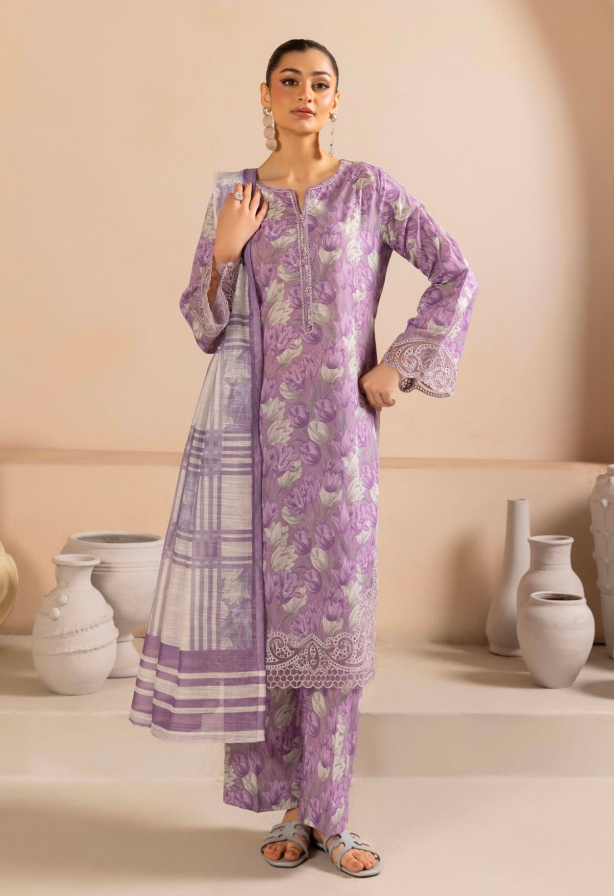 Adan's Libas Aaira| Stitched| Design 07