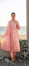 Sonheri Semi-stitched Lawn | D.no.007