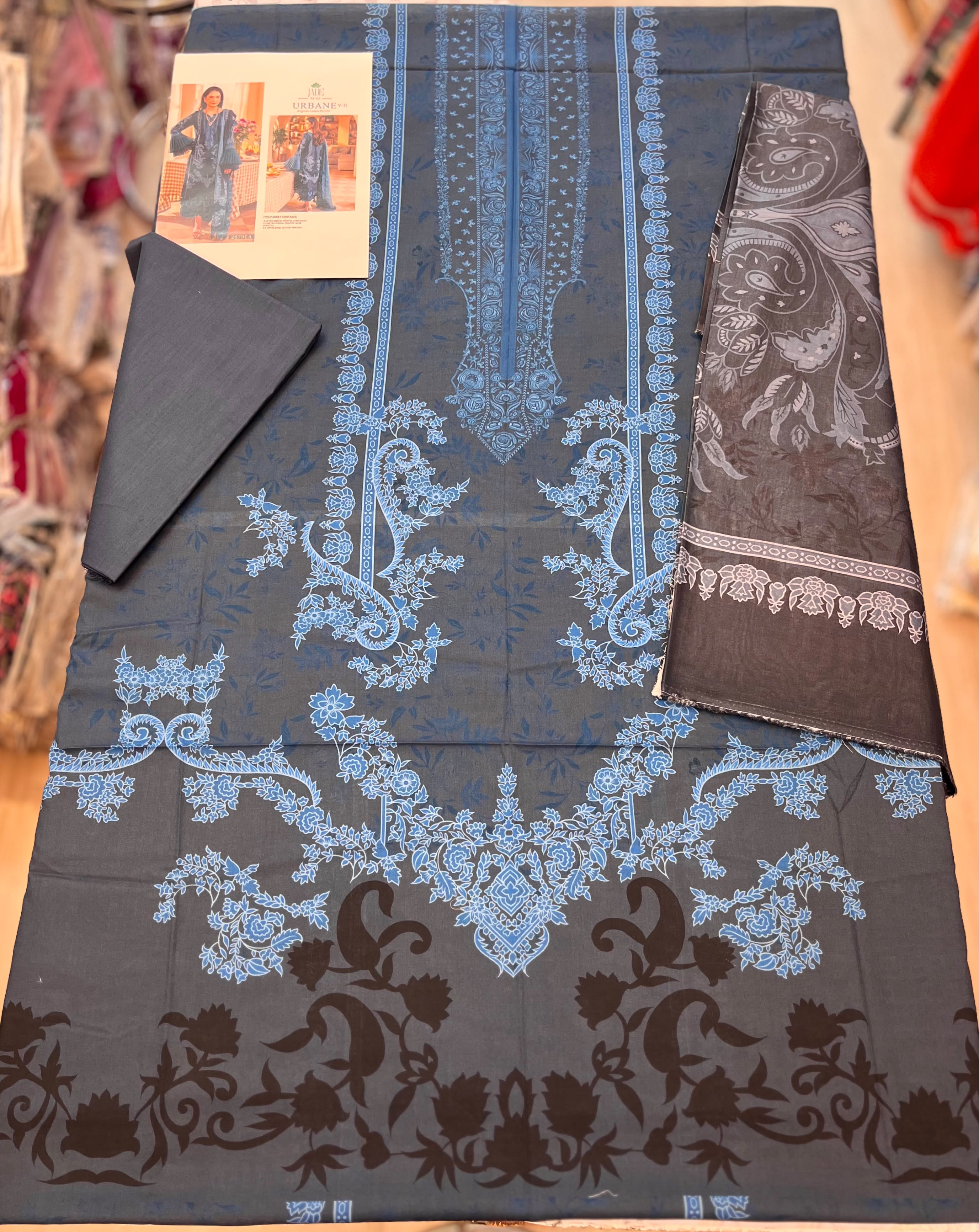 Jade Urban Premium Lawn Prints | JD - 9
