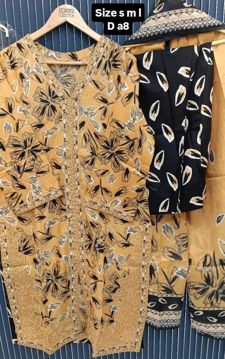 Bin Saeed Festive Lawn | D.no.012